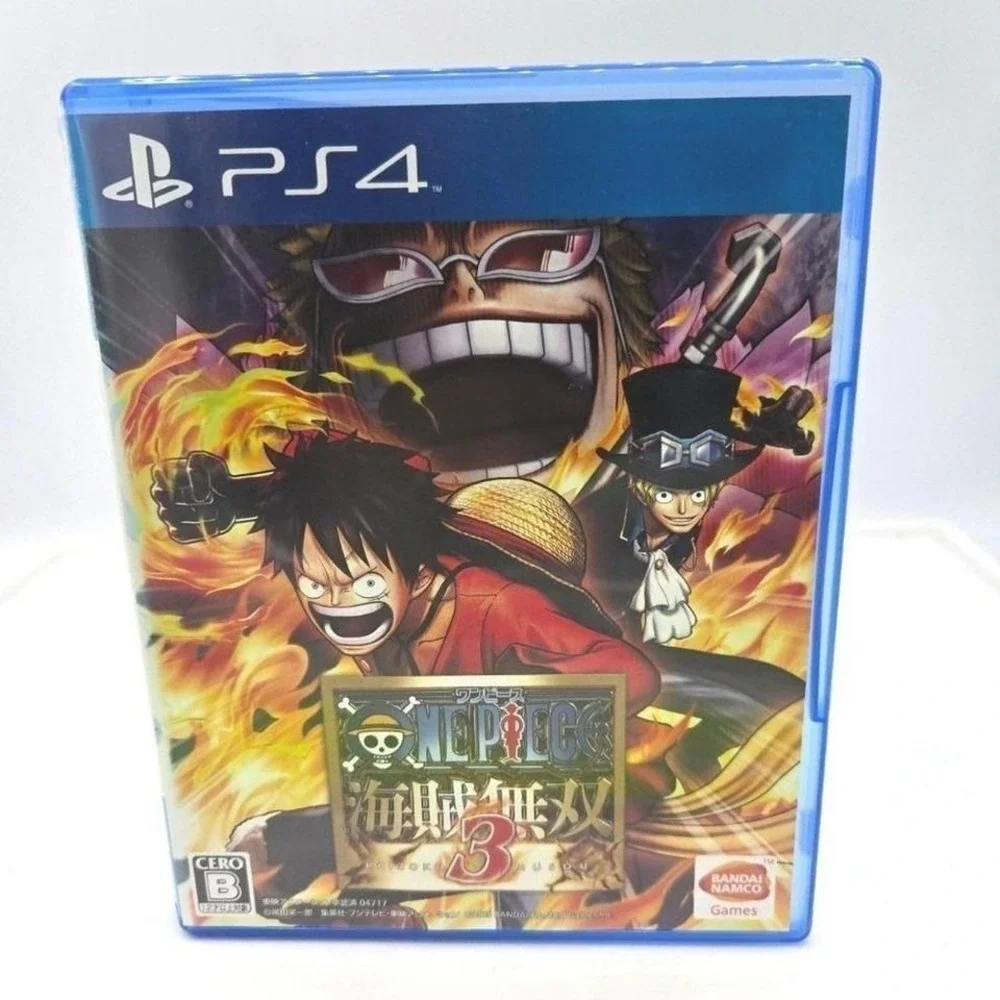One Piece Pirate Warriors 3 PlayStation 4 PS4 (Japan Import NTSC-J, Cero C) CIB
